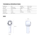 Fantech PAC1 Portable Cooler (PAC1 Mini Fan) - Image 9