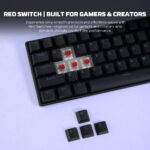 Fantech MK211 Atom 61 Mechanical Wired Keyboard - Image 6