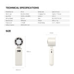 Fantech PAC6 Portable Air Cooler (PAC6 Handheld Turbo Fan) - Image 10