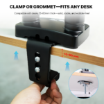 Fantech ProMount MBD1 – Elite Workstation Monitor Bracket - Image 9