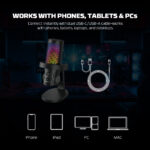 Fantech Leviosa Aura MCX04 Wired Microphone - Image 2