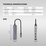 Fantech NeraLINK HC051 5-in-1 USB-C Hub - Image 11