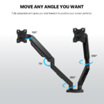 Fantech ProMount MBD1 – Elite Workstation Monitor Bracket - Image 10