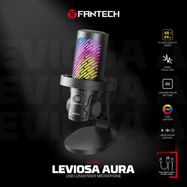 Fantech Leviosa Aura MCX04 Wired Microphone