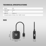 Fantech HA2041 4-Port USB Hub - Image 8