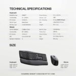 Fantech WKM71 Arch Combo Wireless Keyboard and Mouse - Image 8