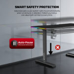 Fantech GD1014 LiftZone Adjustable Gaming Desk - Image 4