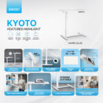 Fantech DW207 KYOTO Height Adjustable Workstation - Image 6
