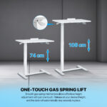 Fantech DW207 KYOTO Height Adjustable Workstation - Image 4